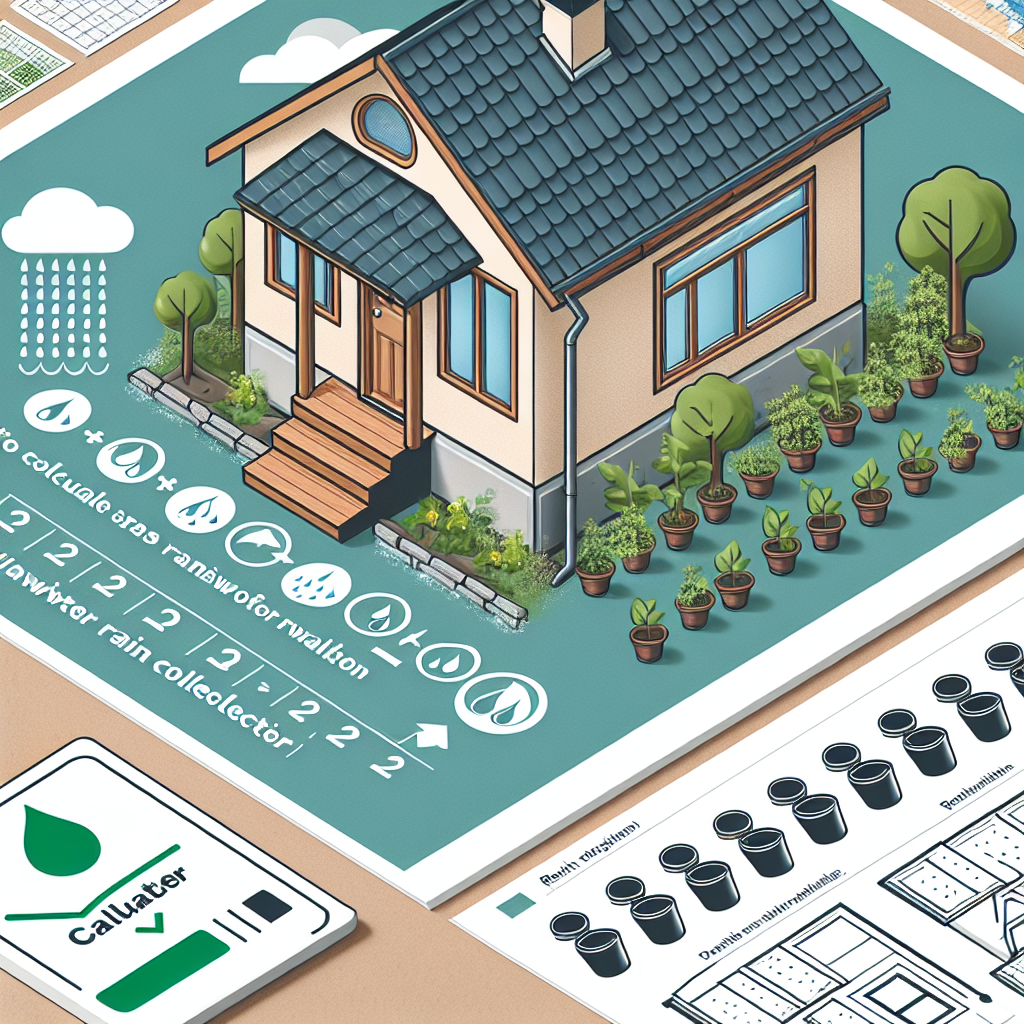 How to calculate how much rainwater can be collected from your roof and how rainwater collection is vital to reducing your carbon footprint