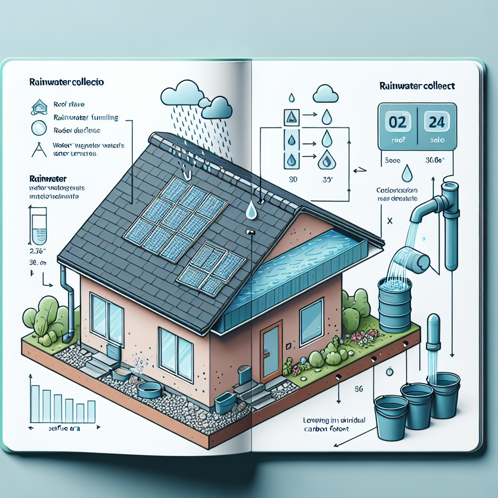 How to calculate how much rainwater can be collected from your roof and how rainwater collection is vital to reducing your carbon footprint